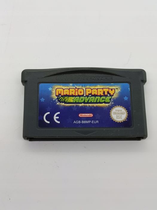 mario party advance nintendo game boy advance pudełkowa