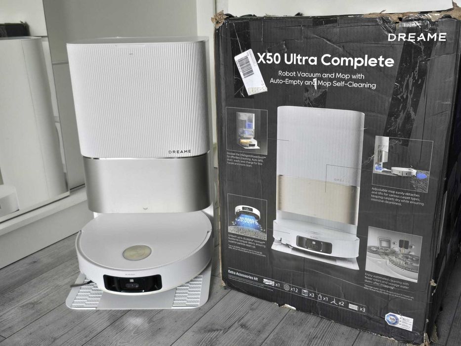 DREAME X50 Ultra Complete Robot Odkurzacz , 20000Pa Ssanie