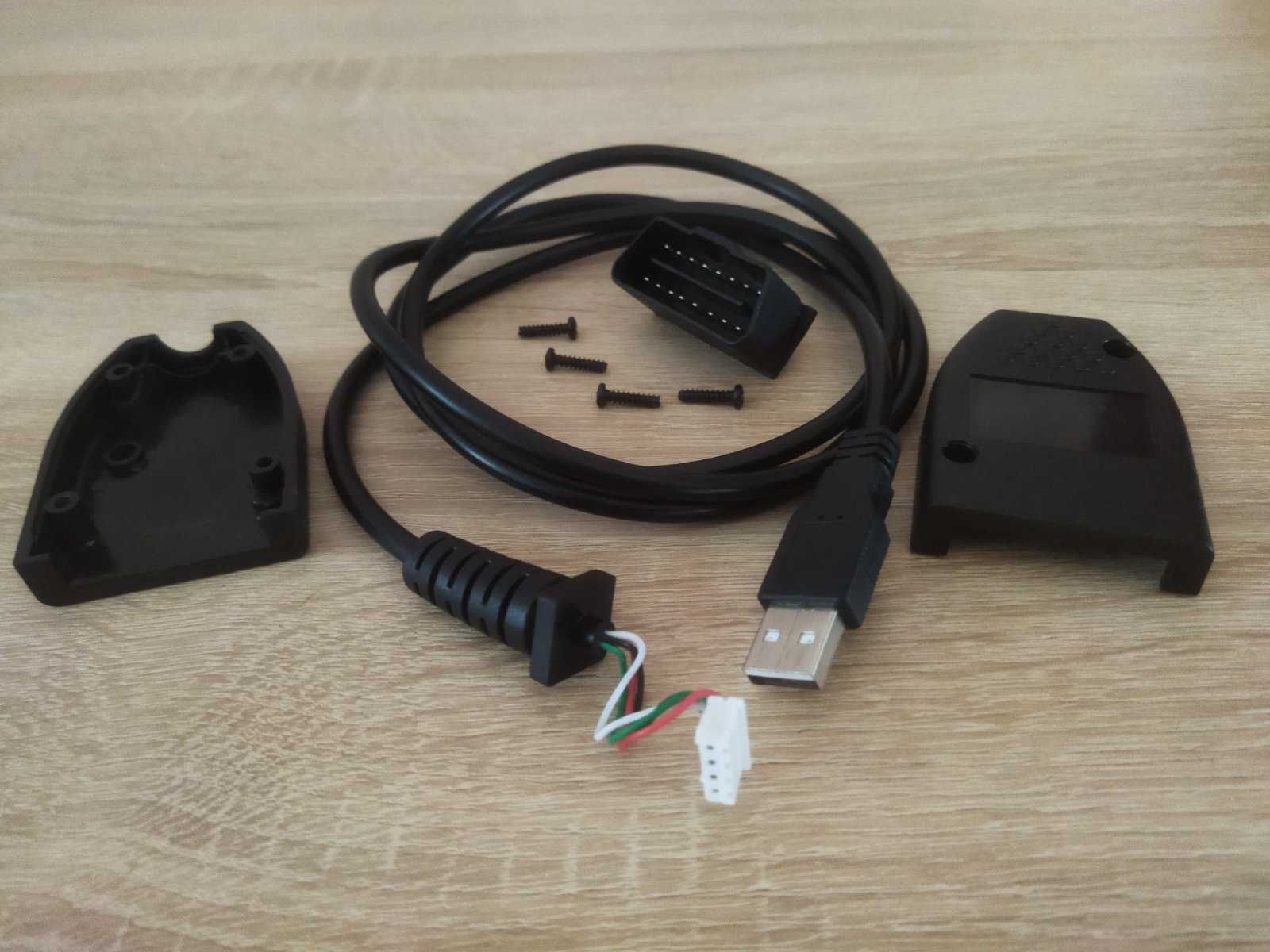 Универсальный разборный разъем OBD II / ОБД 2 16-pin - папа - мама: 270 ...
