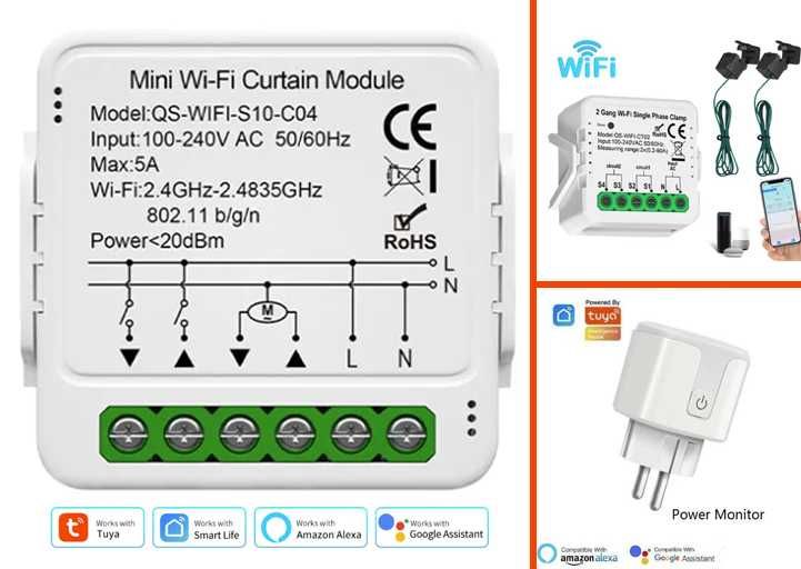 Розумне реле WI-FI \ RF433 \ Zigbee