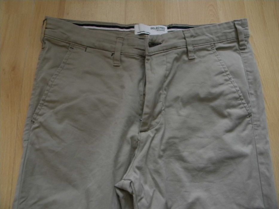 Spodnie męskie Selected homme beżowe 31/32