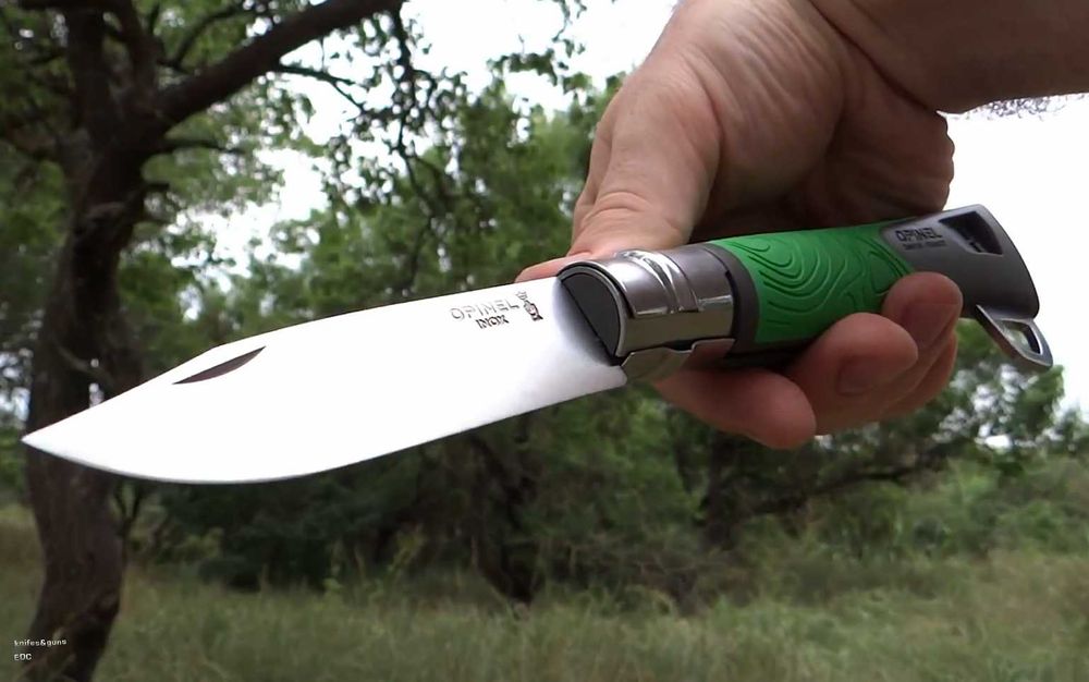 OPINEL №12 EXPLORE ніж + свисток пинцет для кліщів стропоріз mora нож