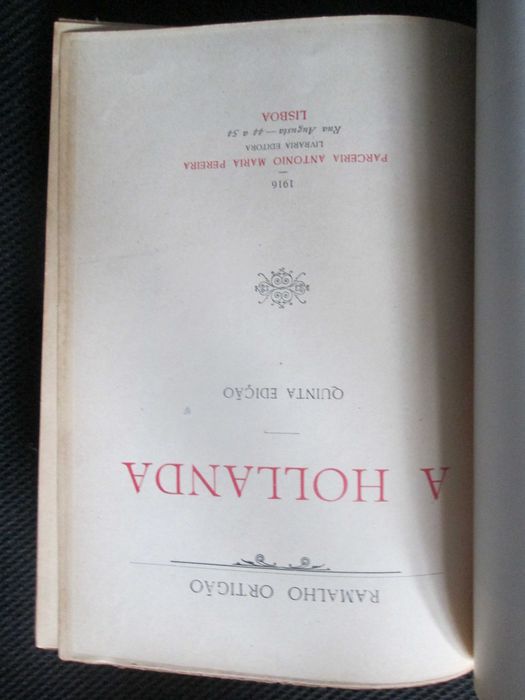 A Holanda, de Ramalho Ortigão