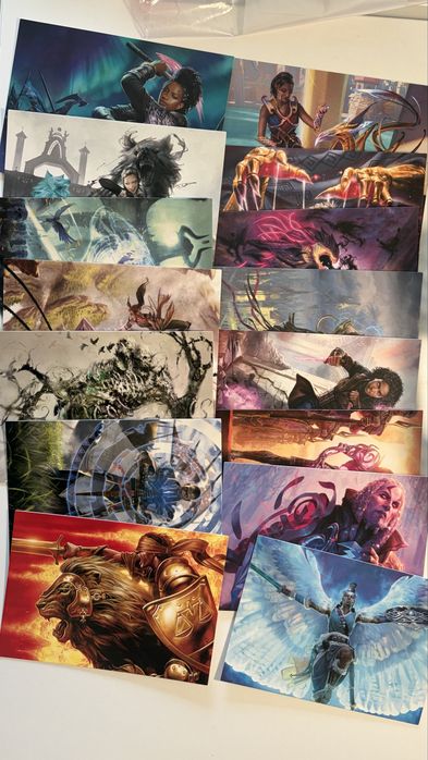 26 postais com o tema "Magic: the Gathering"