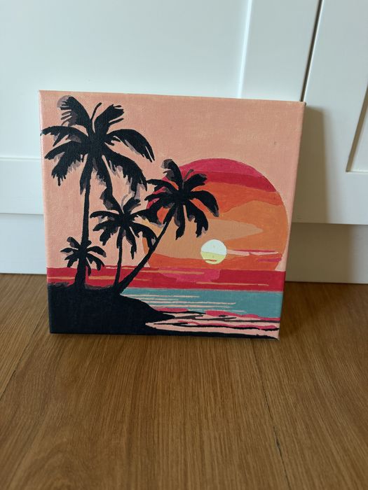 Quadros pintados aguarela