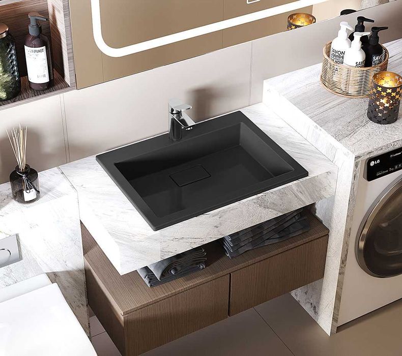 Уцінена Раковина, Умивальник, Luxor Imperio Low 60, Найнижча Ціна!