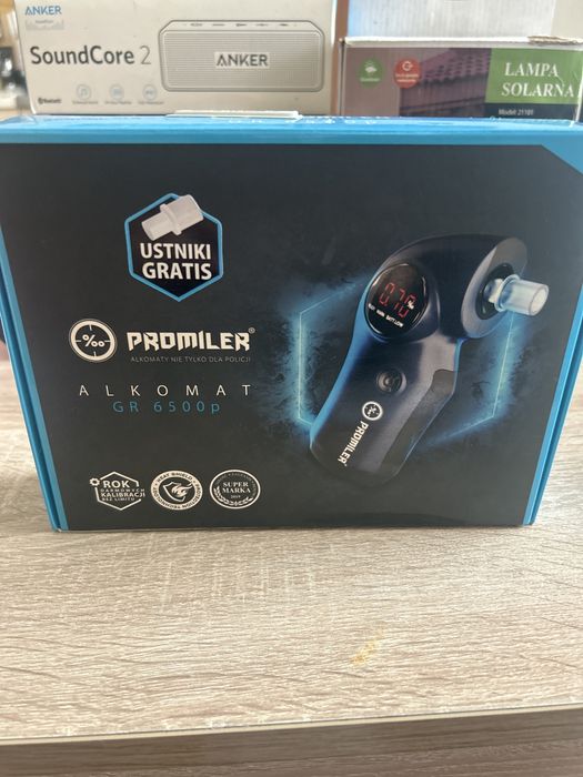 Polprzewodnikowy alkomat Promiler GR6500P.