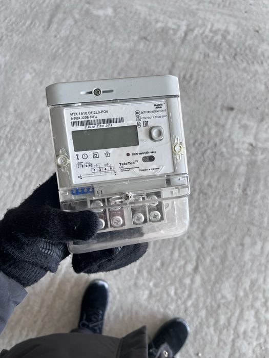 Електролічильник на запчастини або під ремонт