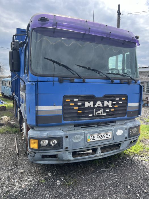 Man F2000 самосвал + прицеп
