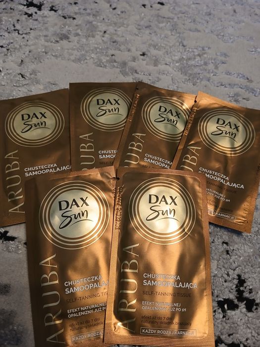 Chusteczki samoopalające dax sun Aruba super efekt opalenizny 25 sztuk