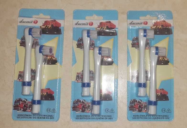 Końcówki do szczoteczki Łucznik EX- 303 10 szt.
