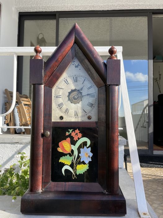 Relógio de corda antigo