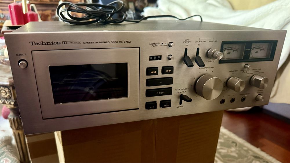 Deck Technics RS-676U Cabeças HPF (raro)