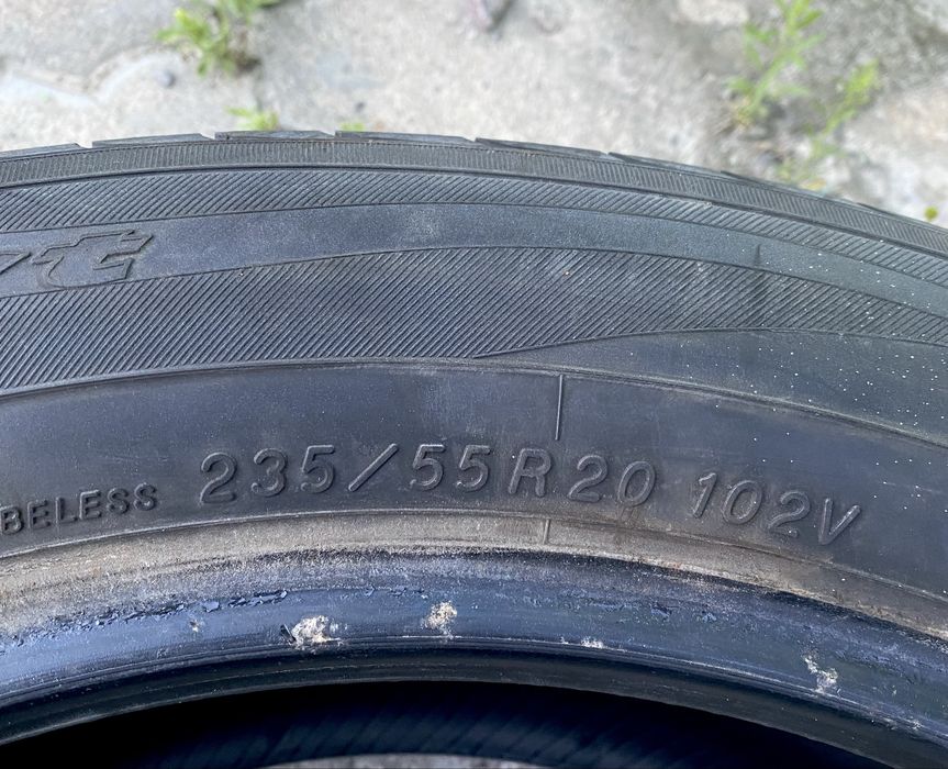 Шини 2шт R20 Yokohama Advan sport 235/55/20 пара БЕЗ пошкоджень вир. Японія