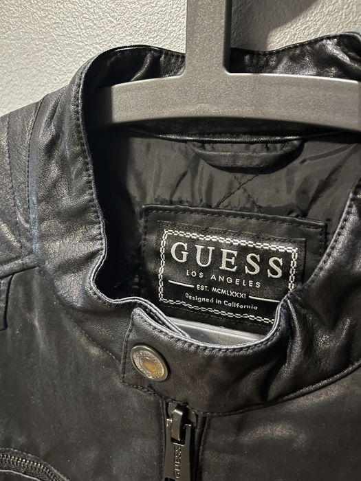 Kurtka skórzana Guess