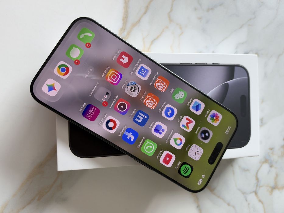 iPhone 16 Pro Max 256GB Black Titanium | Bateria 93% | Pudełko