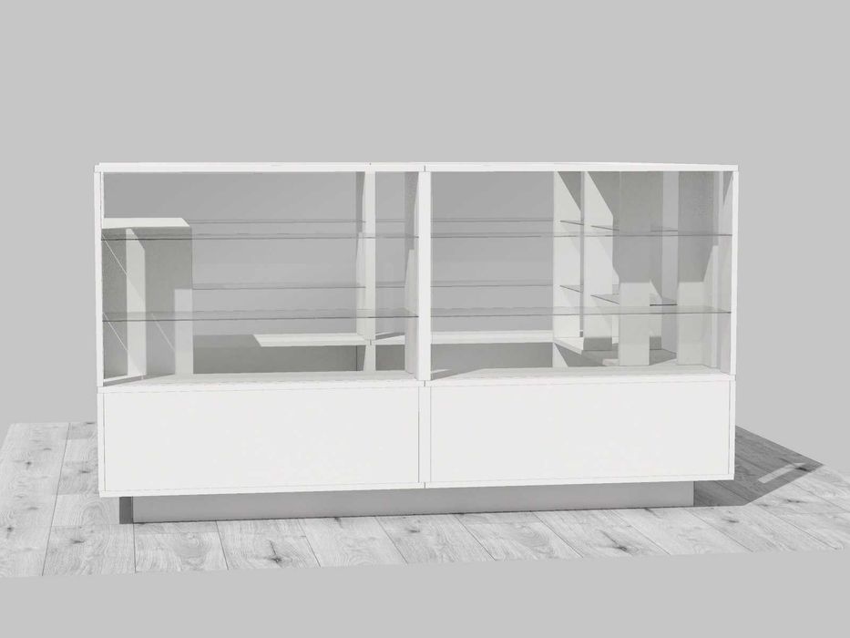Wyspa Handlowa BIAŁA 2x1.6m – OD PRODUCENTA – Projekt 3D Gratis