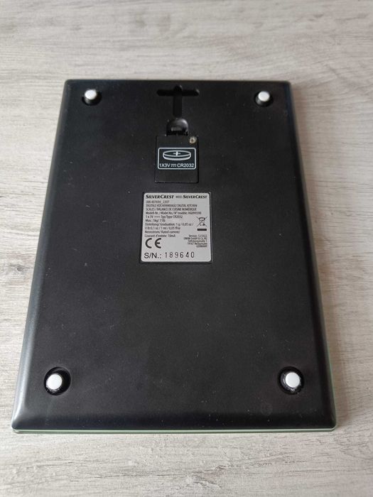 Waga kuchenna elektroniczna dieta odchudzanie szklana LCD turkusowa