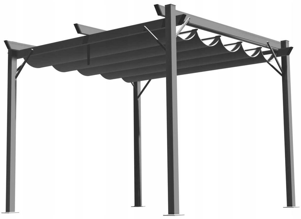 Pergola Ogrodowa Altana Tarasowa Zadaszenie 3x3 Pawilon na Taras