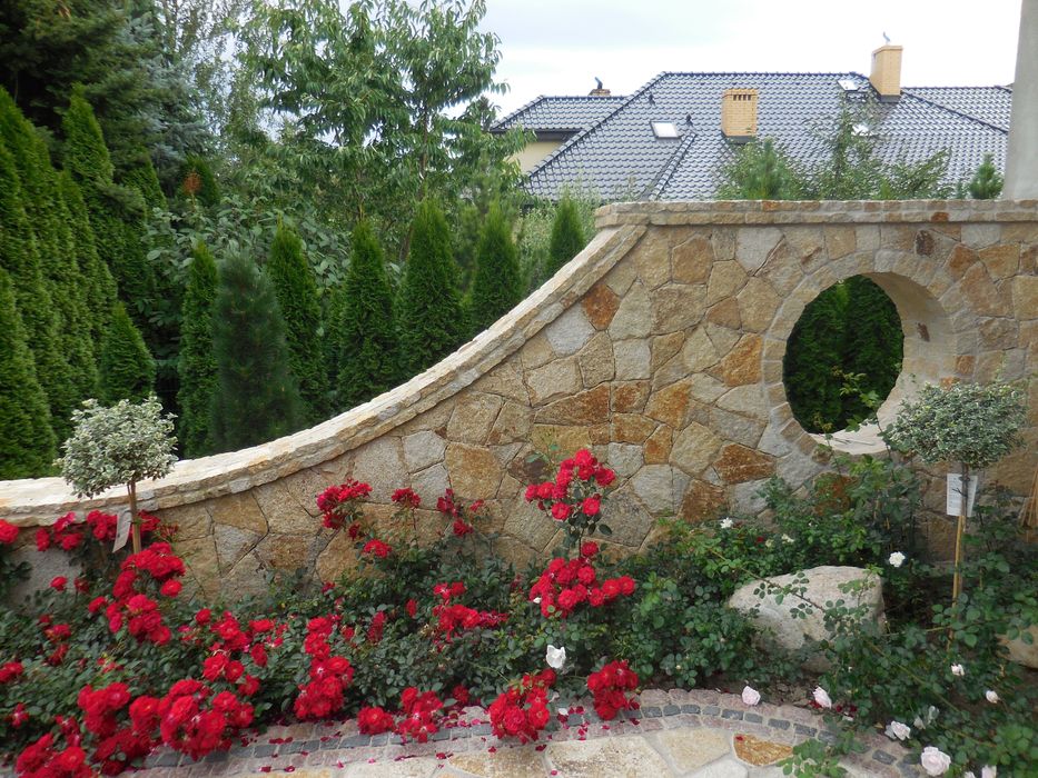 Kamień granitowy na mur żółty