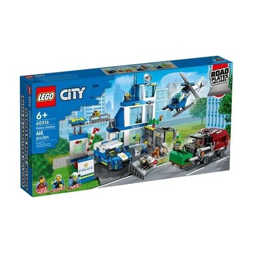 Конструктор LEGO City Поліцейська дільниця 60316