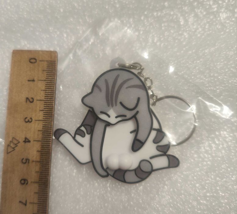 Брелок у вигляді кота кот для ключів ключей
