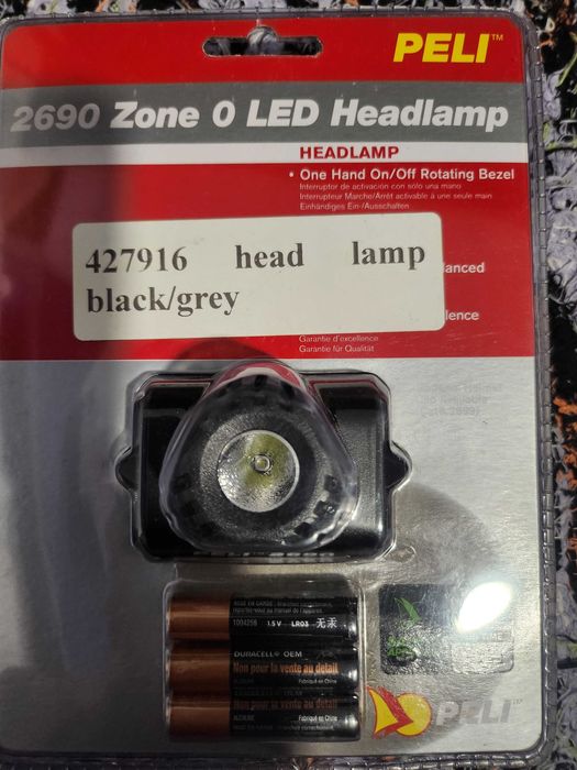 Lanterna de cabeça led  nova