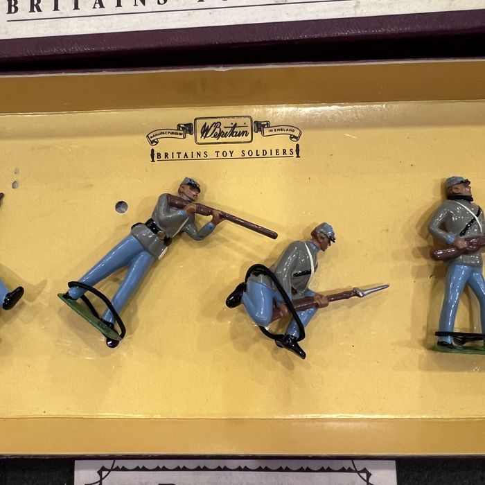 Figuras soldados Confederate Infantry Britains Toy Soldiers