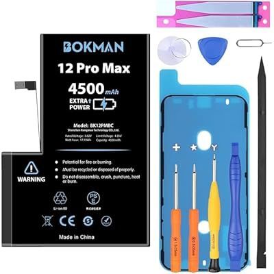 Акумулятор BOKMAN 4500mAh для iPhone 12 Pro Max