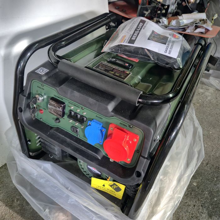Nowy Agregat Berg-Lorf BLG 43 | Rozruch z kluczyka | AVR | 230V i 400V