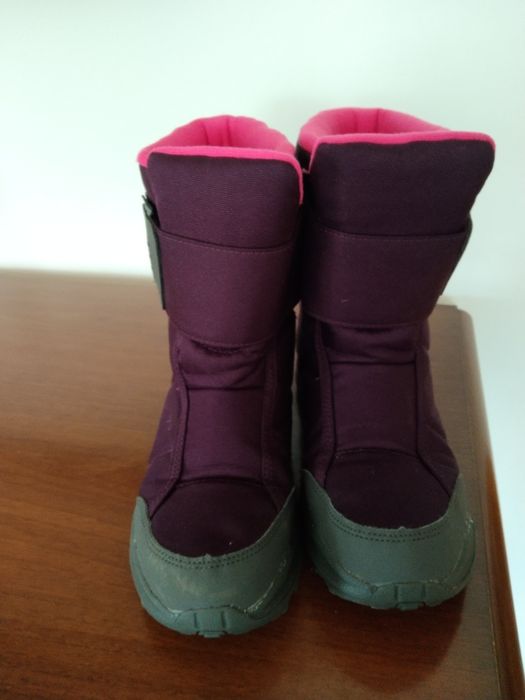 Buty śniegowce dziewczęce