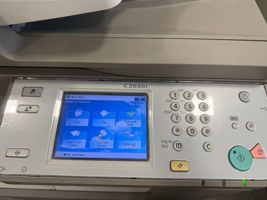 Canon ImageRUNNER ADVANCE C2020i – Multifuncional a cores, pouco uso