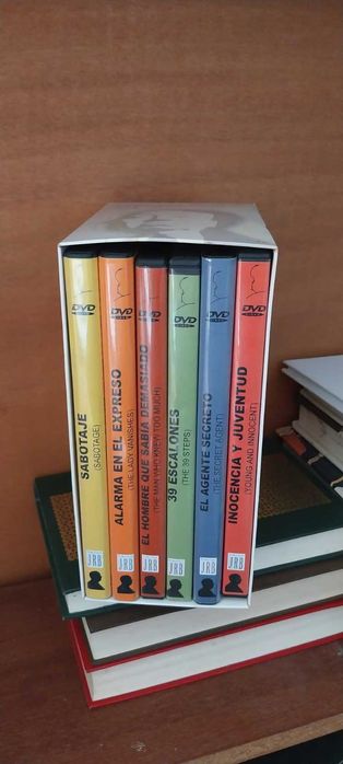 DVD - Colecção de 6 titulos Hitchcock