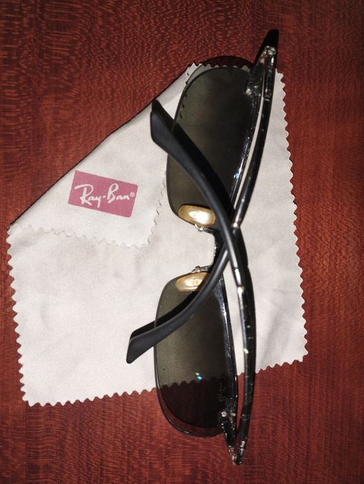 Óculos Sol Rayban Polarized estilo Matrix