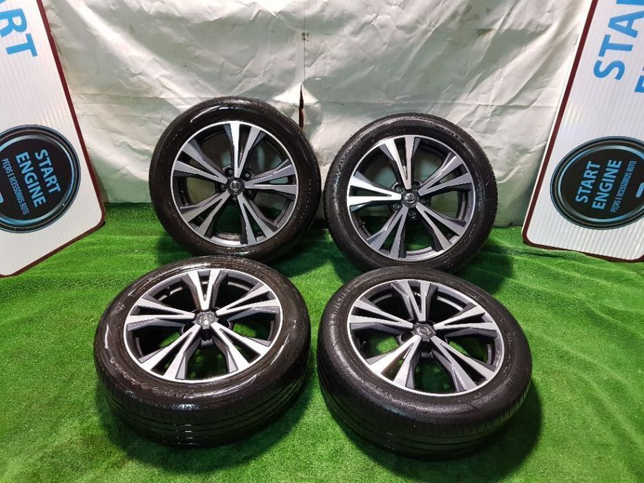 Jantes 18 Nissan Originais com pneus 80% jantes impecáveis sem riscos