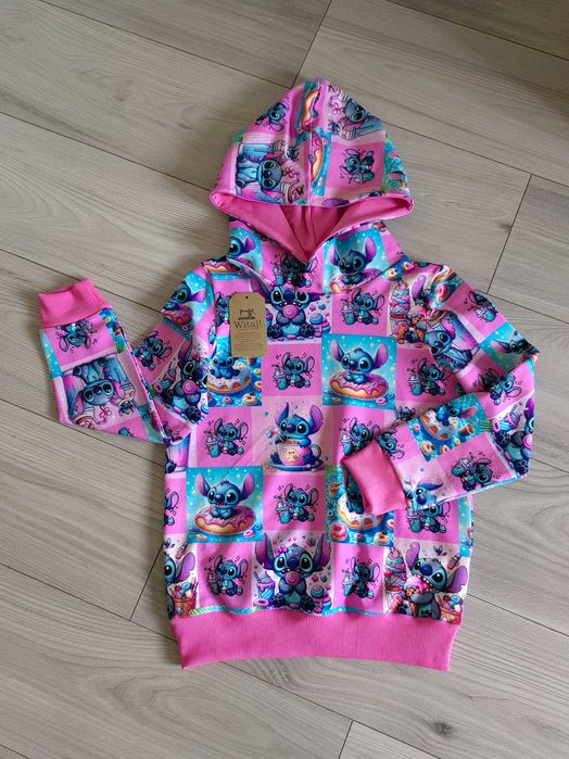 Bluza z kapturem Stitch rozm 116