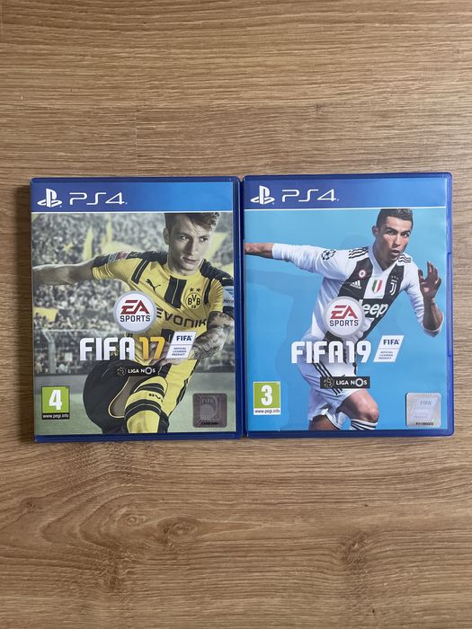 Jogos ps4 Fifa17 e Fifa19