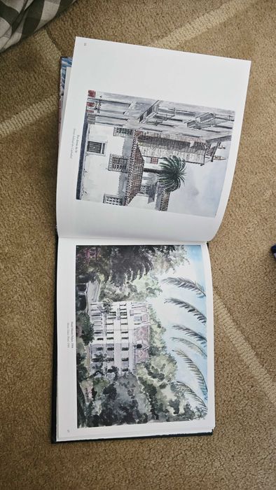 Livro Funchal Esquina do Mundo Aquarelas de Vasco d'Orey Bobone