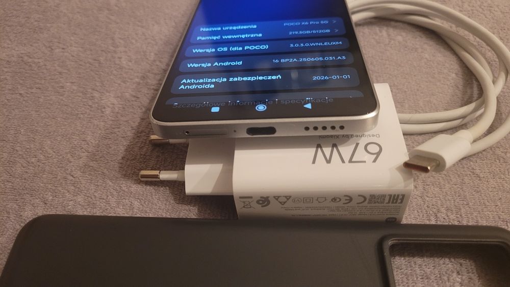 Smartfon POCO X6 Pro 12 GB / 512 GB 5G szary