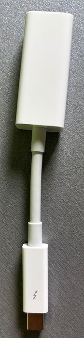Перехідник   APPLE THUNDERBOLT- RJ45 Model A1433 EMC 2590