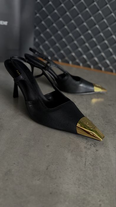 Шкіряні туфлі / слінгбеки / лодочки Saint Laurent