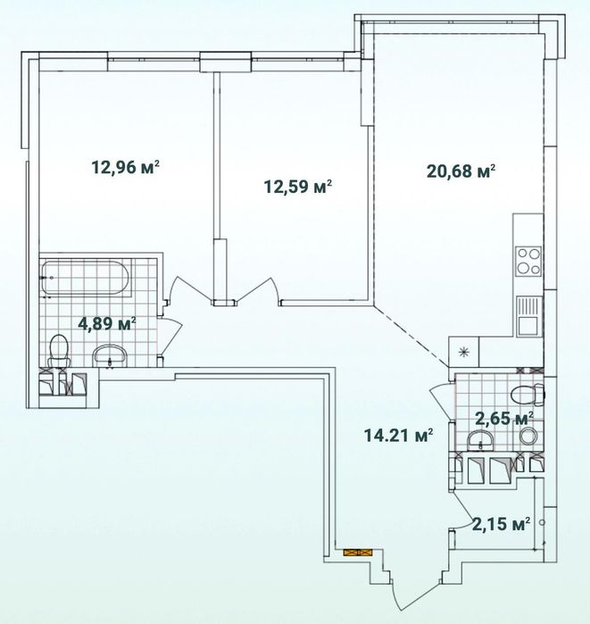 Теміново! Найнижча ціна! ЖК «ВАРШАВСЬКИЙ 3». 10.2. 70 м². Будинок зданий!