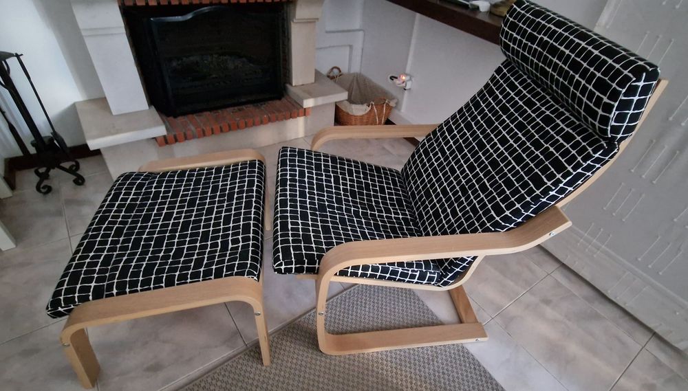 Cadeirão ikea como nova