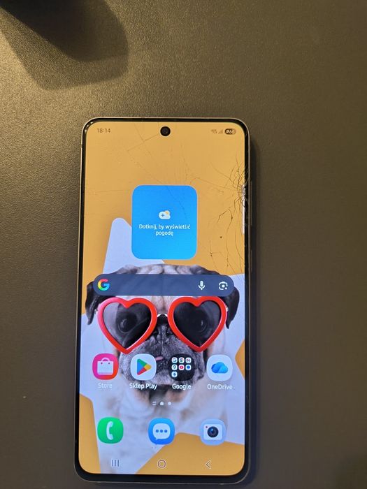 Samsung s21 fe uszkodzony wyświetlacz