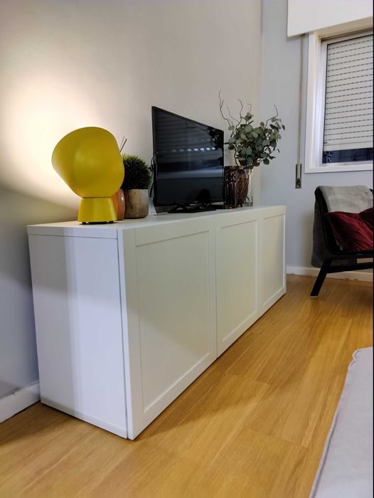Móvel Aparador/TV Besta Branco