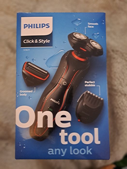 Nowa Maszynka do golenia Philips Click & Style One tool any Look S738/