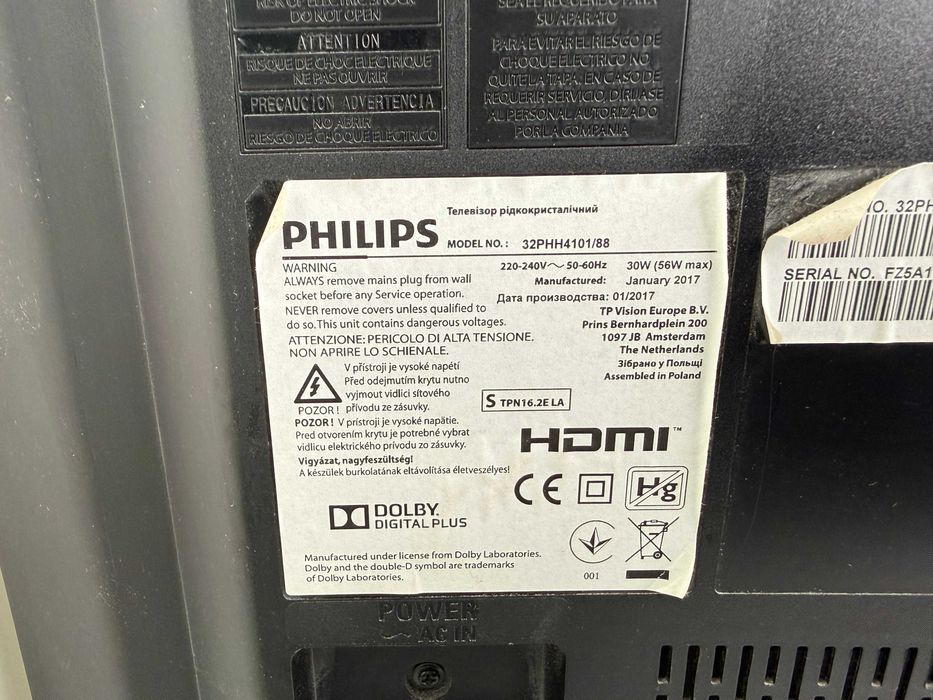 TELEWIZOR tv philips 32PHH4101/88