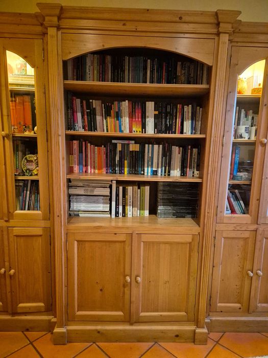 Biblioteca modular Companhia Inglesa em madeira – 5 módulos