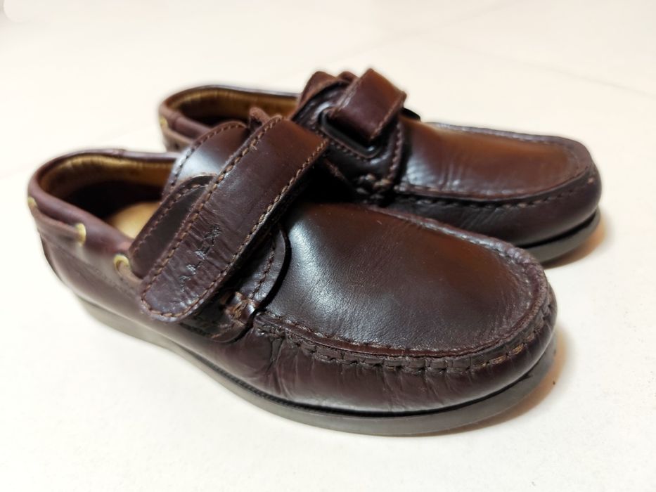Sapatos de vela castanhos para Rapaz - Alex (Tam. 32)