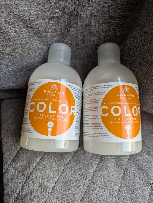 Szampon do włosów farbowanych Kallos 2x1000 ml